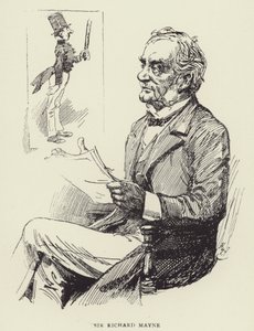 Sir Richard Mayne tekijältä Harry Furniss
