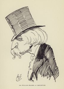 Sir William Fraser, karikatyyri tekijältä Harry Furniss