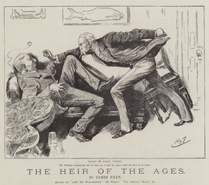 Aikojen perillinen, kirjoittanut James Payn tekijältä Harry Furniss