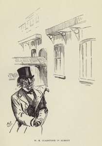 W E Gladstone Albanyssa tekijältä Harry Furniss