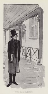 Nuori W E Gladstone tekijältä Harry Furniss