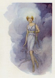 Hänen nimensä oli Diana (värilitro). tekijältä Harry George Theaker