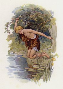 Narsissus (värilitra) tekijältä Harry George Theaker