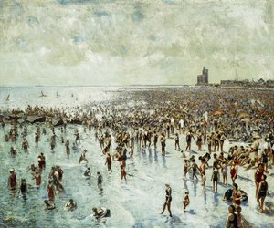 Kesäiltapäivä Coney Islandilla