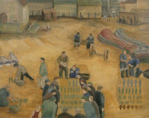 Huonekalut ja erilaiset esineet 1100- ja 1300-luvuilta tekijältä Harry Mitten Wilson