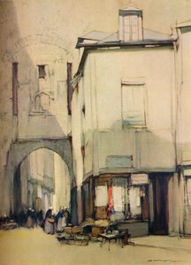 "Porte St Pater, Vannes", 1900-luku 1935. tekijältä Harry Tittensor