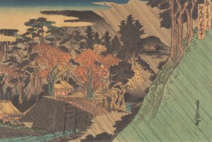 Sade Toganon portilla, 1800-luvun puoliväli.