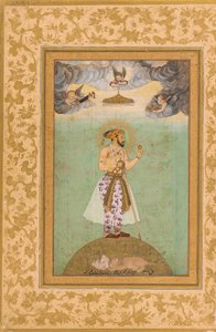 Keisari Shah Jahan seisoo maapallolla...