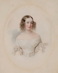 Venäjän suurherttuatar Olga Nikolaevnan muotokuva 1822-1892, Württembergin kuningatar, 1838