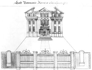 Lord Batemanin talo Soho Squarella, 1764
