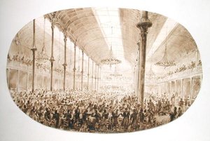 Juhla, noin 1865 tekijältä Hector Horeau