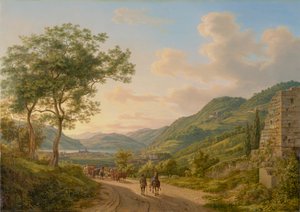 Alue Lago di Comon varrella tekijältä Heinrich Adam