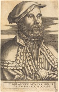 Albert van der Helle, 1538. tekijältä Heinrich Aldegrever