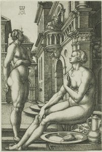 Betsabé al Bathfinnish tekijältä Heinrich Aldegrever