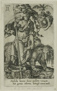 Kateus paheilta tekijältä Heinrich Aldegrever