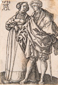 Sarjasta Pienet häätanssijat, 1538. tekijältä Heinrich Aldegrever