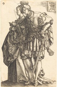Suuret häätanssijat, 1538. tekijältä Heinrich Aldegrever