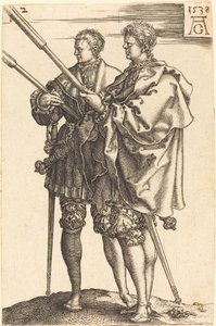 Suuret häätanssijat, 1538. tekijältä Heinrich Aldegrever