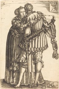 Suuret häätanssijat, 1538. tekijältä Heinrich Aldegrever