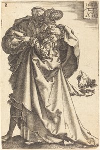 Suuret häätanssijat, 1538. tekijältä Heinrich Aldegrever