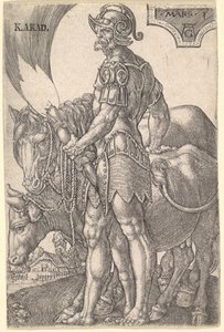 Mars, The Seven Planets, 1533. tekijältä Heinrich Aldegrever