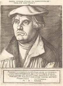 Martti Luther tekijältä Heinrich Aldegrever