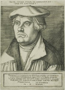 Martti Luther tekijältä Heinrich Aldegrever