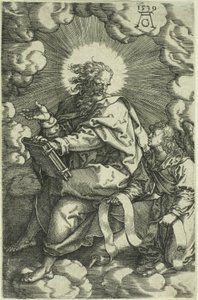 Matteus, Neljä evankelistaa, 1539 tekijältä Heinrich Aldegrever