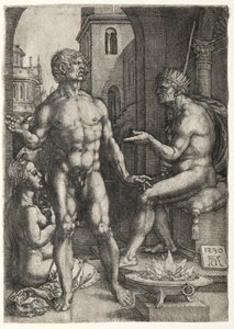Mucius Saevola tekijältä Heinrich Aldegrever