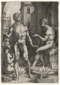 Mucius Saevola, 1530 tekijältä Heinrich Aldegrever