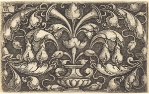 Ornamentti, 1532. tekijältä Heinrich Aldegrever