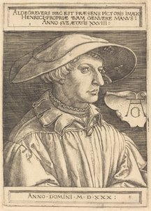 Omakuva tekijältä Heinrich Aldegrever