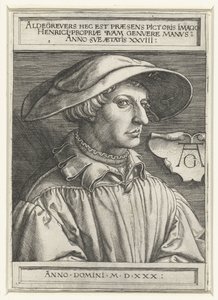 Omakuva tekijältä Heinrich Aldegrever
