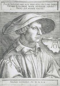 Omakuva tekijältä Heinrich Aldegrever