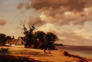 Fisherfolk Oresundissa (k.1839)