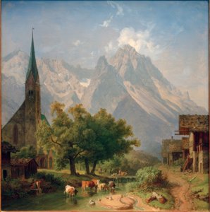 Vanha seurakuntakirkko Garmischissa