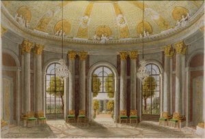 Sanssoucin palatsin marmorisali tekijältä Heinrich Hintze