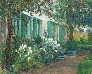 Valkoinen Phlox tekijältä Heinrich Johann Vogeler
