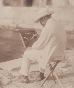 Rantamaalari (luultavasti Hugo Henneberg). 1906