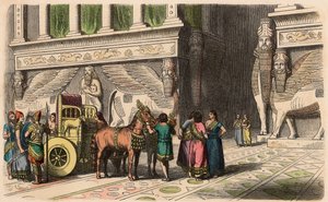 Assyria: Palace-Portal tekijältä Heinrich Leutemann