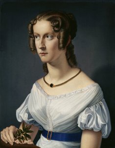 tytön muotokuva tekijältä Heinrich Maria von Hess