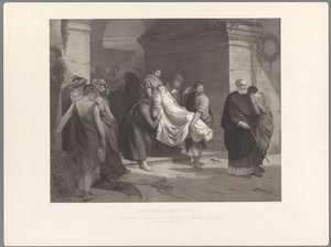 Kristityt marttyyrit viedään pois Christliche Maertyrer tekijältä Heinrich Nuesser