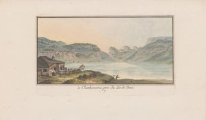 Näkymä Les Charbonnièresiin Lac de Joux