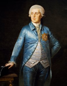 Tanskalaisen Christian VII:n muotokuva (Kööpenhamina tekijältä Heinrich Schmidt