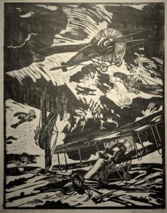 Ilmataistelu tekijältä Heinrich Steinhagen