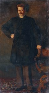 Oopperalaulaja Theodor Reichmannin muotokuva 1849-1903, 1879.