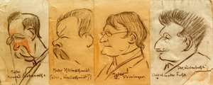 Neljä muotokuvaa tekijältä Heinrich Zille