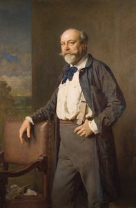 Kuvanveistäjä Rudolf Weyr tekijältä Heinrich von Angeli
