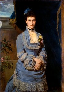 Suurherttuatar Maria Fjodorovnan, Tanskan prinsessa Dagmarin muotokuva, 1847-1928, 1874.