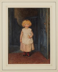 Henry Allingham, 3-vuotias (akvarelli paperille) tekijältä Helen Allingham